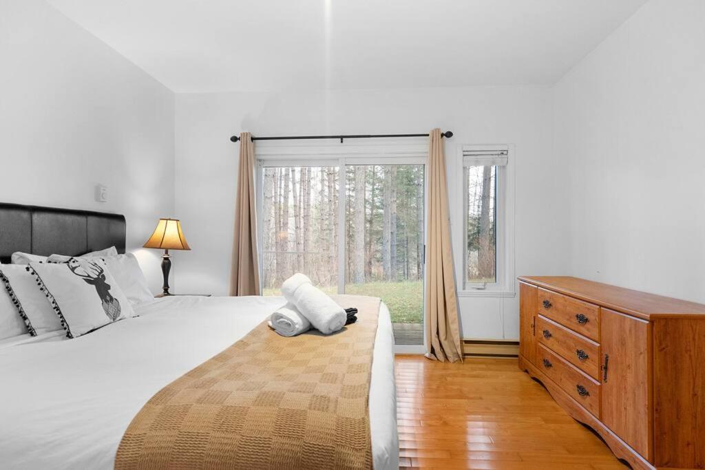 Le Champetre Tremblant 2Bdrs Condo W Fireplace Mont-Tremblant Exterior foto